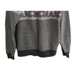 PINK - Victoria's Secret Victoria’s Secret Pink Oversized Heart Long Sleeve Crew Neck Sweater Grey XS Photo 5