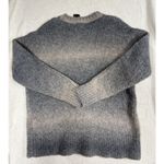 Banana Republic  M VERNICE Alpaca OMBRÉ SWEATER Spacedye Crew Gray Photo 9