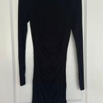 EXPRESS  Sweater Dress Black Long Sleeve Photo 0