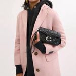 Coach Tabby Crossbody Wristlet With Pillow Quilting And Crystal Rivets # CZ522 Photo 4