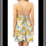 Rip Curl  Tropic Sol Cover Up Dress Floral Spaghetti Strap Dress Size Medium Photo 1