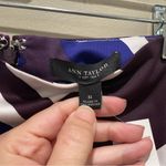 Ann Taylor Geometric Print Pencil Skirt Purple Blue White Women’s Size 6 NWT Photo 6