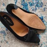 Earthies Prantini black suede bow heels size 8½ Photo 5