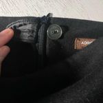 Adrienne Vittadini  Studio Women Black Basic Solid Rayon Ruffle Midi Skirt 12 Photo 3