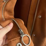 nwt Jacket suede like d&co adaptive zipper size small Tan Photo 4