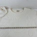 Vintage Heirlooms Sz S Chenille Coverup Swim White Cotton Long Dress Beach Lace Photo 10