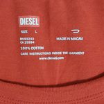 Diesel Vintage original Logo Red T-shirt Size L , 100%Cotton Photo 5