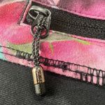 Lululemon Chase Me Crop II Black / Secret Garden Luxtreme & Mesh & Faux Leather Photo 8