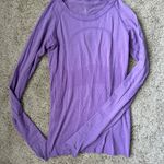 Lululemon Long Sleeve Swiftly Tech Purple Photo 0