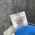 Gray White Tie Front Mini Dress Size M Photo 4