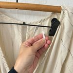 Anthropologie Feather Bone  Soleli Jumpsuit Cream Oversized Top Fit Size XS Photo 4