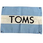 Toms NWT  Shoes Canvas Dust Bag Cloth Drawstring One for One - Sz 9.5" X 14" Photo 0
