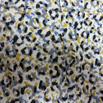 Anthropologie  Maeve Leopard Print Jacquard Pencil Skirt Knit Blue Gold Size 3X Photo 5