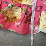 NEW EVER NEW LINEN BLEND Cartier Linen Midi Dress Pink Size 0 Photo 14