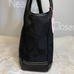 Target y2k COACH Black Signature 2007 Legacy Ergo Hobo Shoulder Bag Photo 3