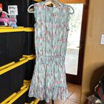 Veronica M NWT MYRANDA CHIFFON SLEEVELESS SMOCKED MINI DRESS SIZE LARGE Photo 10