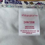 Xhilaration  Juniors' Plus Size Blue Paisley Bikini Bottoms - Size 24W - NWT Photo 1