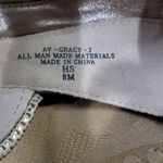 Adrienne Vittadini  bronze Gracy stiletto heel sandals with pearl trim si… Photo 4