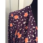 Donna Morgan Size 10 Wrap Dress Faux Geo Print Stretch Photo 3