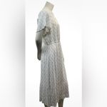 Style & Co . White Floral Midi Dress Photo 9