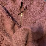 Old Navy Women's Burgundy Fleece Jacket Photo 1