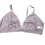 Old Navy NWT Womens Lace Coquette Bra Bralette Size 4X Lavender Medium Support Photo 1