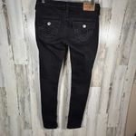 True Religion Black Skinny Flap Pocket Jeans – Size 30 – MSRP $189 Photo 1