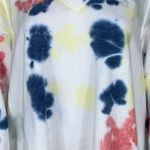 Lane Bryant Livi Activewear V-Neck Tie Dye Tunic Hoodie Sweatshirt (18/20) Photo 3