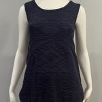 Maje  Knit Tank Top in Blue Photo 0