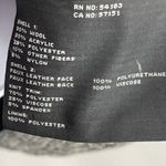 Marc New York Andrew Marc Wool Blend Tweed Vegan Leather Moto Jacket Coat Photo 7