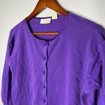 Victoria's Secret Victoria’s Secret VINTAGE purple pajama matching set shorts long sleeve small Photo 1