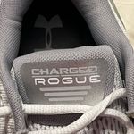 Under Armour  Charged Rogue Running Sneakers Woman’s 10 White Gray Photo 1