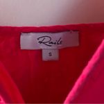 Rails  Avril Eyelet Tiered Midi Dress in Fuschia Pink Size Small Gently Used Photo 4