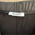 SJ Style Mega Flare Faux Leather Pants Size 3X Photo 2