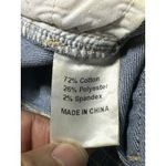 AZI Embroidered Beaded Boot Cut Blue Jeans Size 8 Photo 7