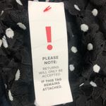 Bardot  One Shoulder Puff Sleeve Lace Dress In Black and Ivory 8 NWT Photo 5