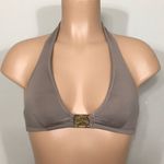 Trina Turk Crystal solid bikini top. Taupe… Photo 0