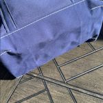 L.L.Bean Vintage RARE navy blue Boat and Tote bag cotton preppy nautical USA Photo 5