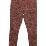 joe's jeans Charlie High Rise Skinny Ankle Womens 27 Leopard Animal Print Casual Photo 0