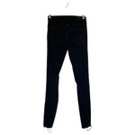 BLANK NYC The Rivington Black High-Rise Zippered Leg Jeans Tuxedo Stripe Size 25 Photo 3