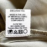 Show Me Your Mumu  Tuscany Maxi Slip Dress Bridesmaid Formal Cowl Neck Moss Green Photo 5