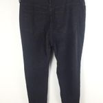 Madewell  High Rise Distressed The Mom Jeans Ankle Crop Black Size 36 Photo 2