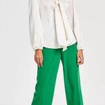 Bar III NWT Cream front Tie Blouse XL Photo 0