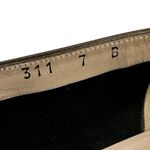 Salvatore Ferragamo Taupe & Brown Leather Bow Low Heel Pumps Size 7 B Flats Photo 8