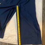 Forever 21 Contemporary Blue Wide Leg Jumpsuit Cut Out Tie Back Size S Photo 6