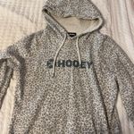Hooey cheetah print hoodie Gray Photo 0