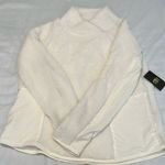 Athletic Works NWT  size large off white fuzzy high neck pullover 2 front pockets Photo 1