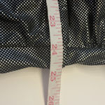 Torrid Wireless Foil Keyhole Plunge One Piece Swimsuit Plus Size 6 6X Silver Photo 9