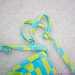 NEW It’s Now Cool x free people checkered wave bikini top, XS‎ Blue Photo 10