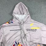 Blushmark Graphic Hoodie Women Medium Grunge Skater Hip‎ Hop Long Sleeve Pullover Photo 1